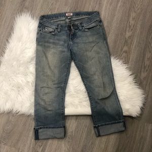 Abercrombie and Fitch size 0 carpi jeans